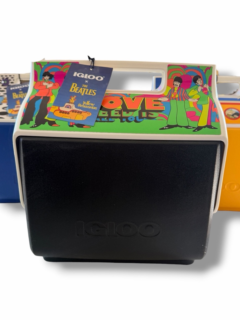 The Beatles All You Need is Love Igloo x The Beatles Playmate Collection Cooler